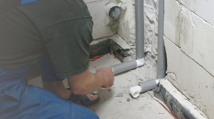Local tankless water heater installation in Greenville, RI
